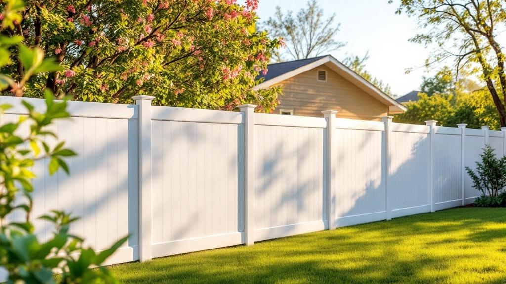 Professional vinyl fence installation in Denver - low-maintenance boundary