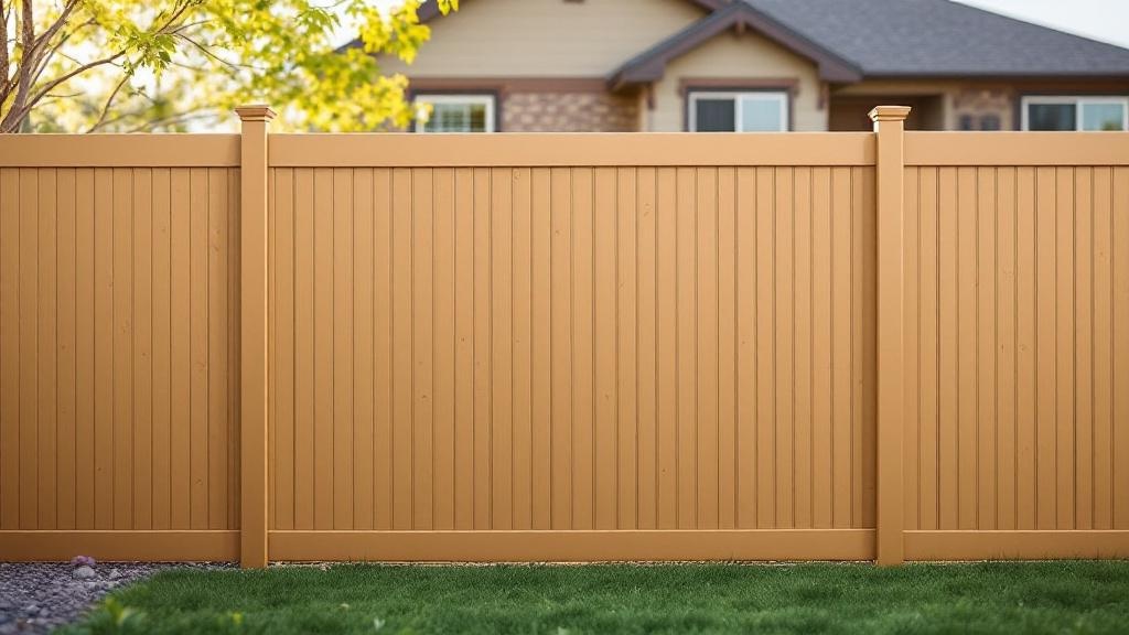 Professional vinyl fence installation in Salt Lake City - low-maintenance boundary