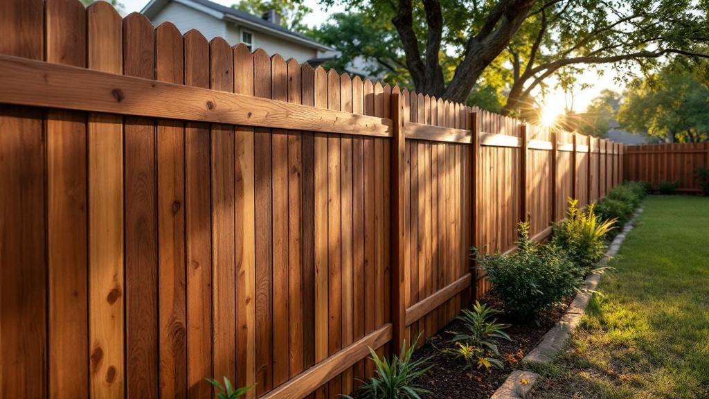Austin wood privacy fence contractor - quality Pressure-Treated Pine work