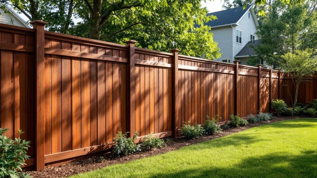 Western Red Cedar board-on-board - 6-foot installation by fence contractor in Raleigh, North Carolina