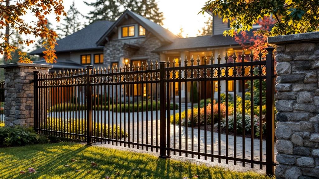 Seattle aluminum fence contractor - quality aluminum work
