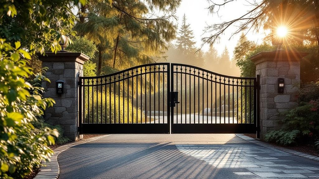 Professional automatic gate installation in Seattle - secure vehicle access