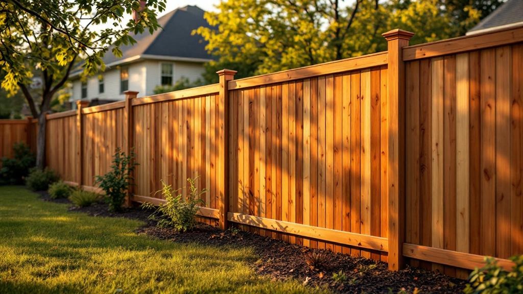 Nashville wood privacy fence contractor - quality Western Red Cedar work