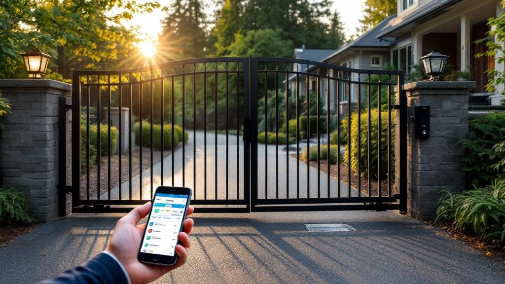 Seattle automatic gate contractor - quality aluminum work