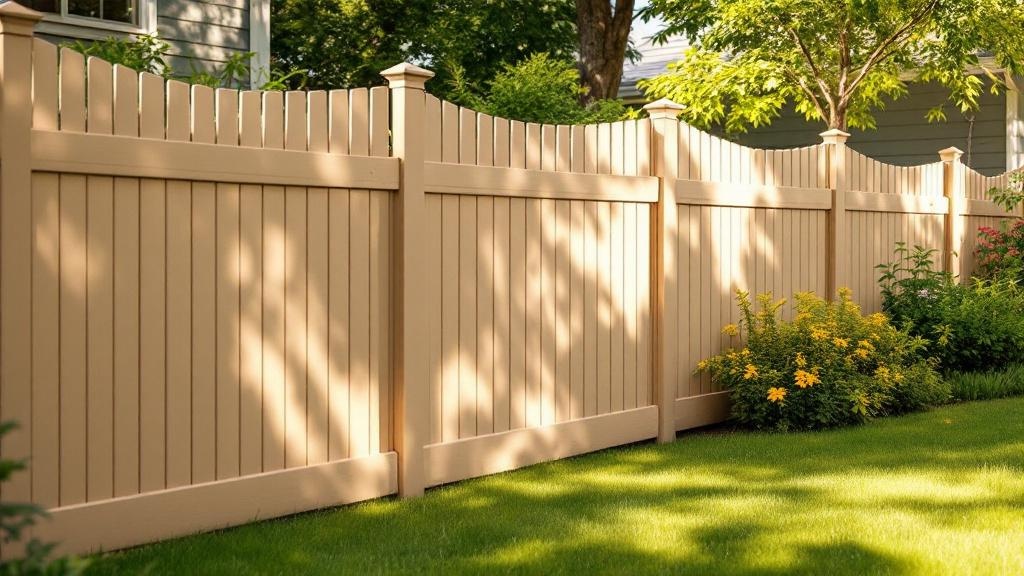 vinyl picket - 4-foot installation by fence contractor in Seattle, Washington