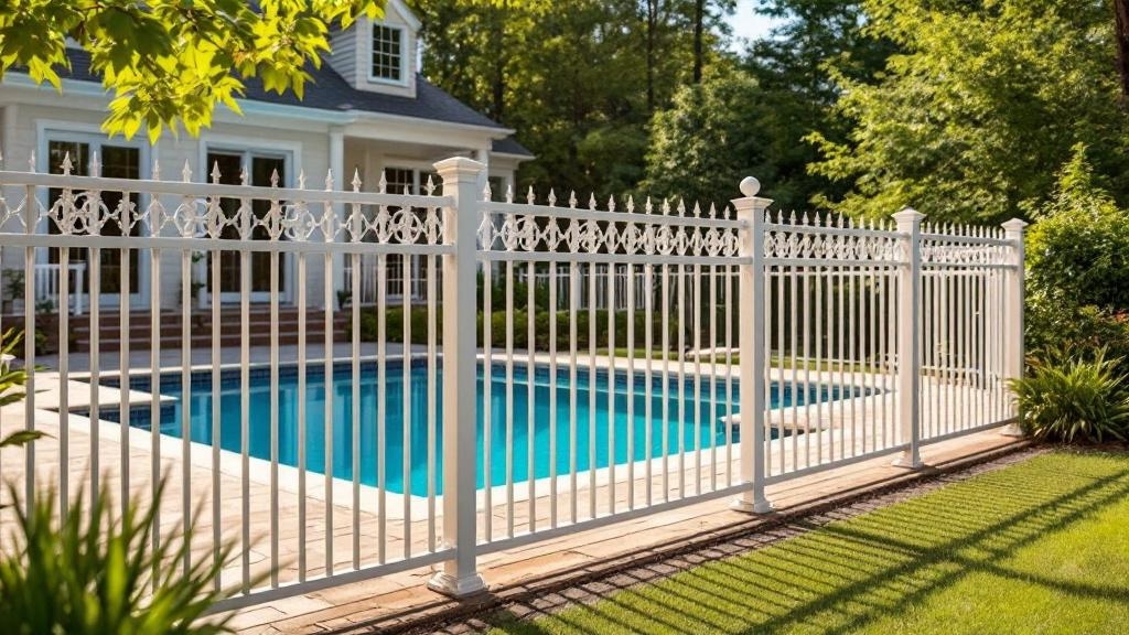 aluminum aluminum fence for pool enclosure in North Carolina