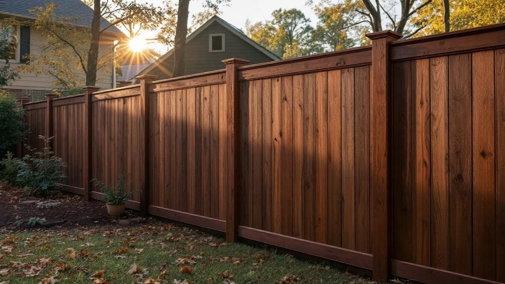 Atlanta wood privacy fence contractor - quality Redwood work
