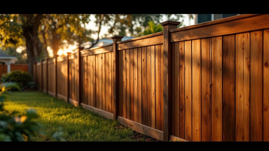 Pressure-Treated Pine flat-top - 8-foot installation by fence contractor in Miami, Florida