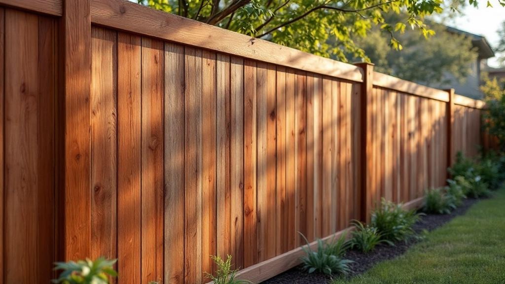 Austin wood privacy fence contractor - quality Redwood work