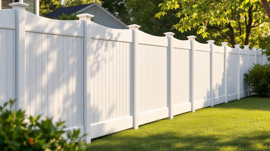 vinyl full privacy - 6-foot installation by fence contractor in Nashville, Tennessee