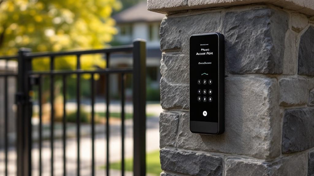 Professional gate access control installation in Seattle - secure entry management