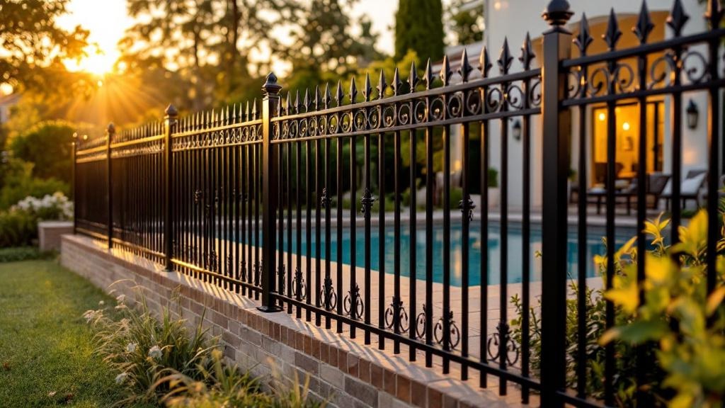 San Diego aluminum fence contractor - quality aluminum work