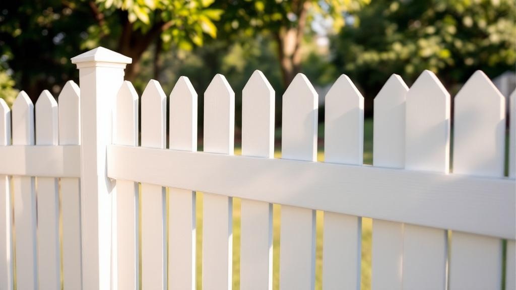 Atlanta vinyl fence contractor - quality vinyl work