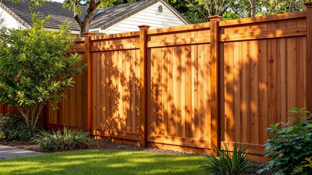 San Diego wood privacy fence contractor - quality Redwood work