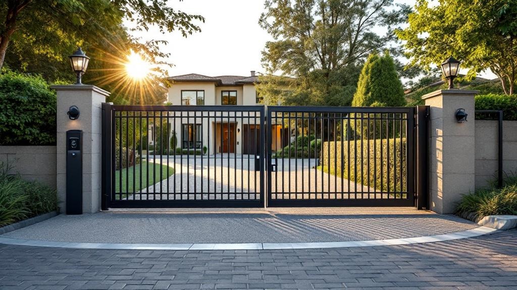Charlotte automatic gate contractor - quality steel work