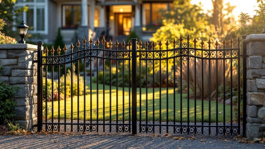 Seattle aluminum fence contractor - quality aluminum work