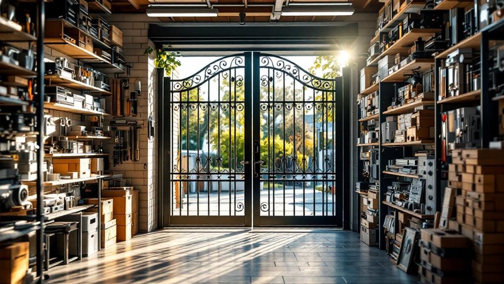 iron gate components gate materials for gate construction in North Carolina