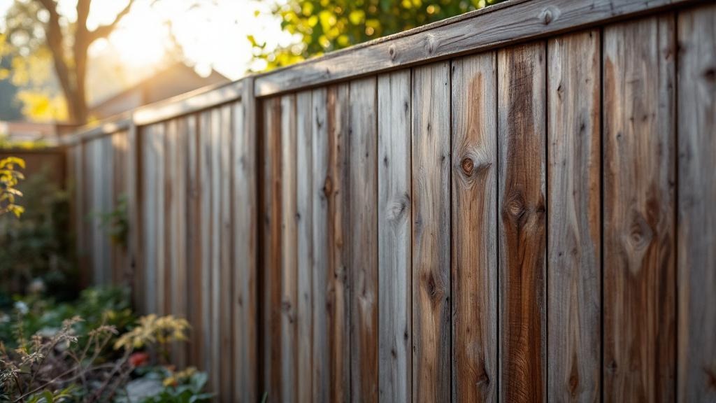 Redwood wood privacy fence for backyard privacy in Arizona