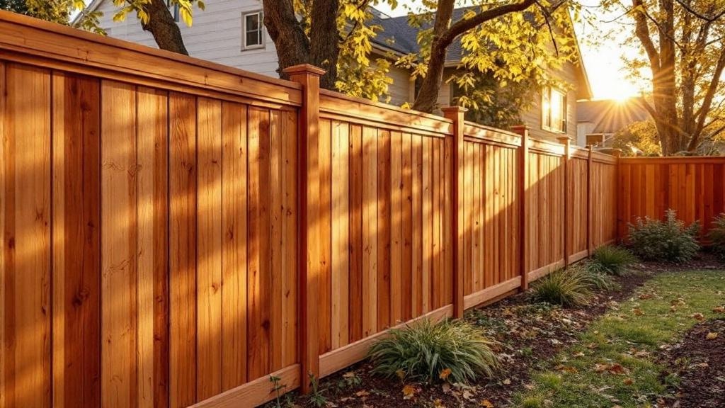Professional wood privacy fence installation in Portland - backyard privacy