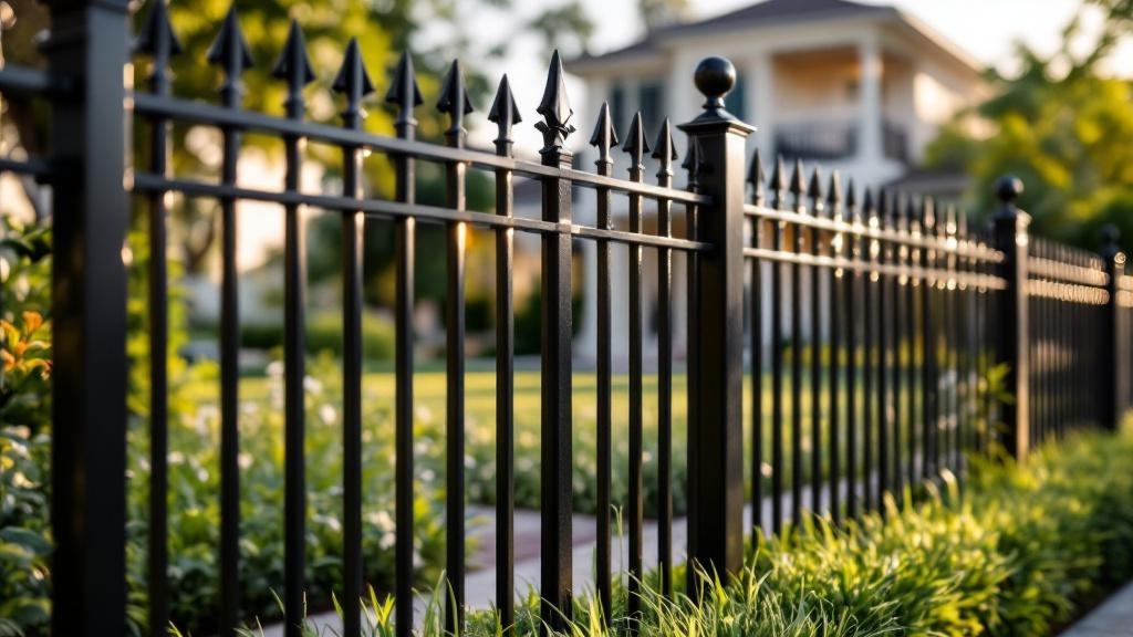 Miami aluminum fence contractor - quality aluminum work
