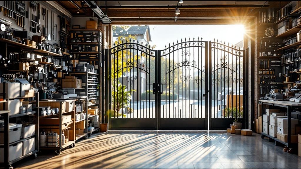 iron gate components gate materials for gate construction in North Carolina