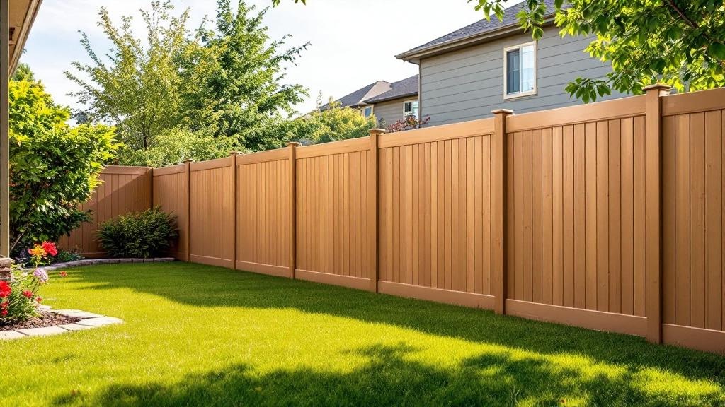 vinyl full privacy - 6-foot installation by fence contractor in Denver, Colorado