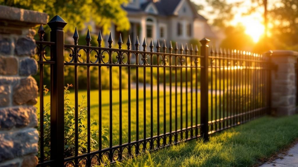 Nashville aluminum fence contractor - quality aluminum work