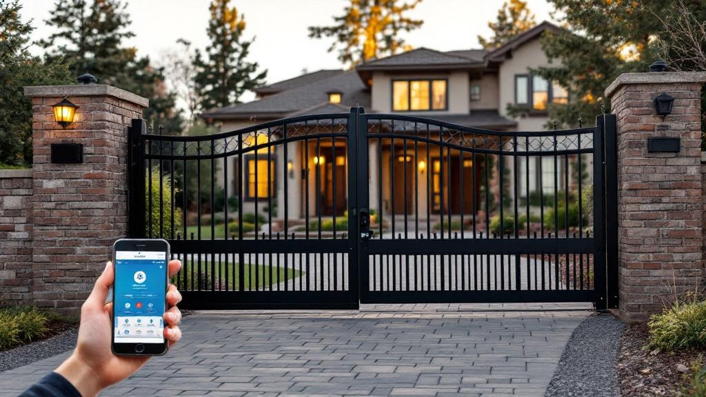 Professional automatic gate installation in Denver - secure vehicle access