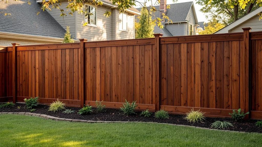 Dallas wood privacy fence contractor - quality Western Red Cedar work