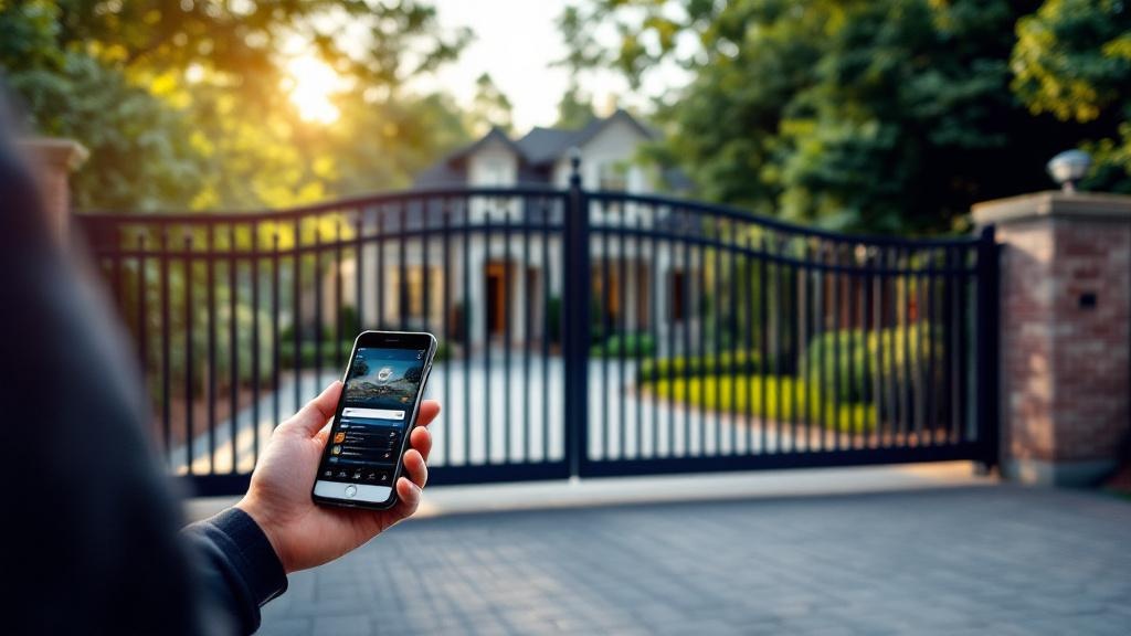 Professional automatic gate installation in Atlanta - secure vehicle access