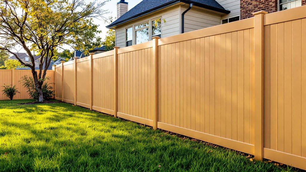 Dallas vinyl fence contractor - quality vinyl work