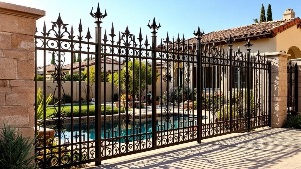 aluminum aluminum fence for pool enclosure in Arizona