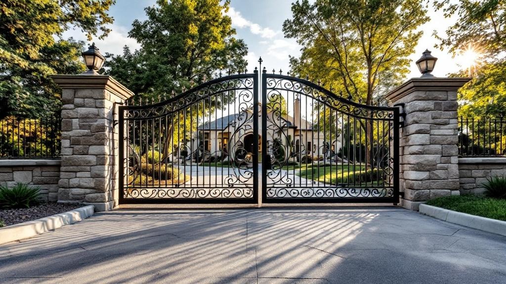Denver driveway gate contractor - quality steel work