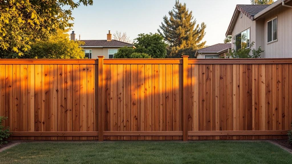 San Diego wood privacy fence contractor - quality Western Red Cedar work