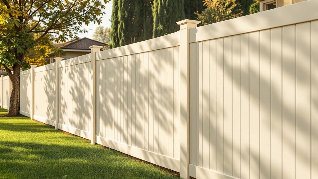 vinyl full privacy - 6-foot installation by fence contractor in San Diego, California