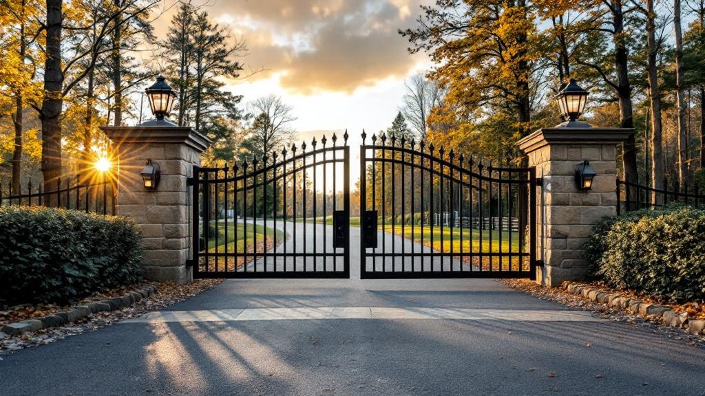 Raleigh driveway gate contractor - quality steel work