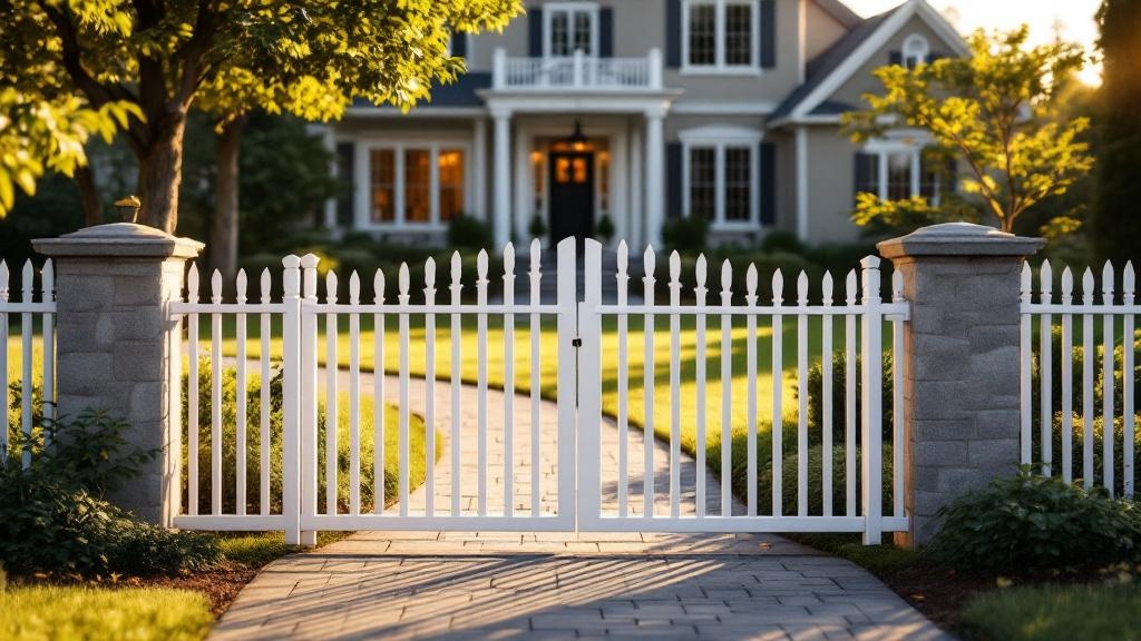 aluminum aluminum fence for front yard in North Carolina