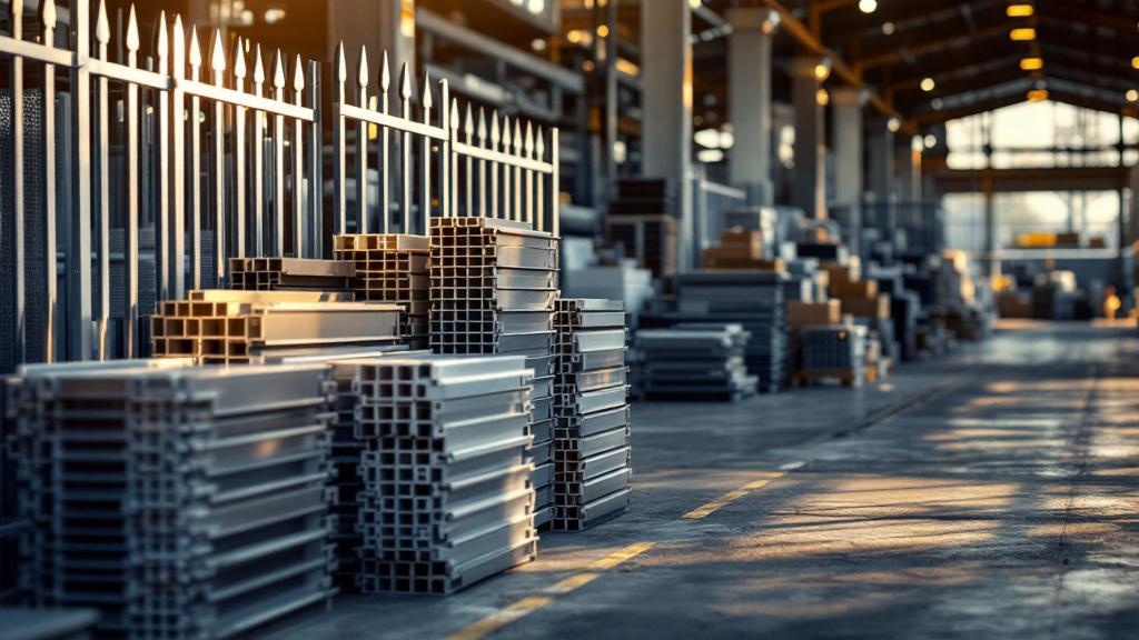 aluminum fence sections fence materials for fence construction in Nevada