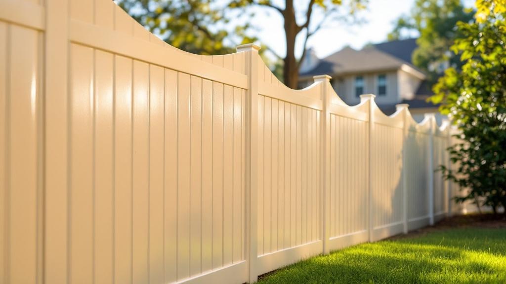 Professional vinyl fence installation in Atlanta - low-maintenance boundary
