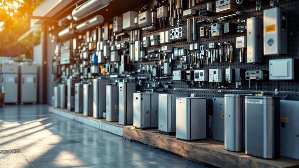 gate operator systems materials display - professional installation by fence contractor in Portland, Oregon