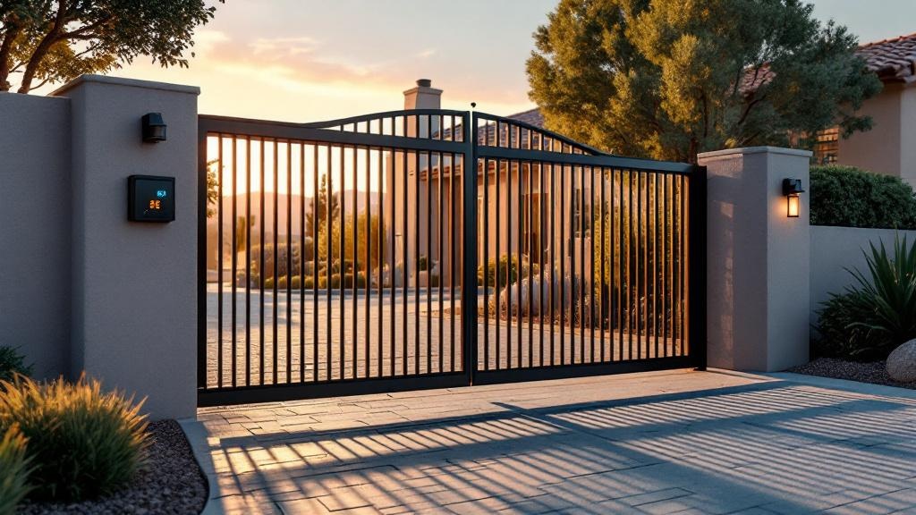 iron automatic gate for secure vehicle access in Nevada