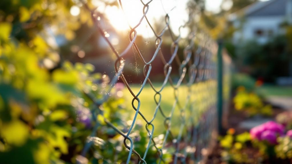 Portland chain link fence contractor - quality galvanized chain link work