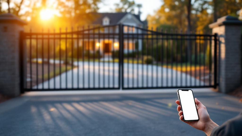 Raleigh automatic gate contractor - quality steel work