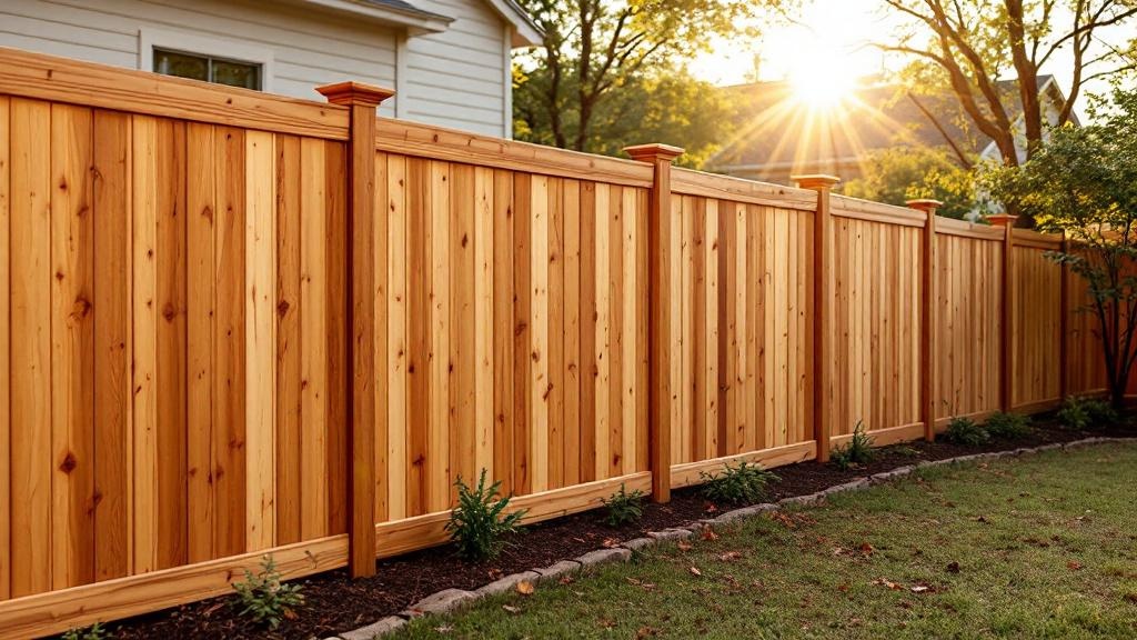 Pressure-Treated Pine shadowbox - 6-foot installation by fence contractor in Austin, Texas