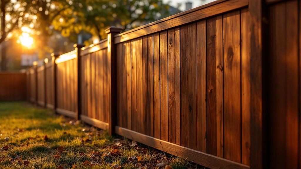 Redwood dog-ear - 8-foot installation by fence contractor in Denver, Colorado