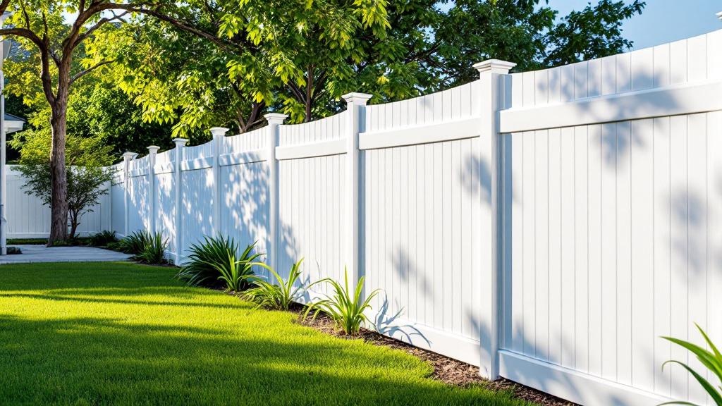 Dallas vinyl fence contractor - quality vinyl work