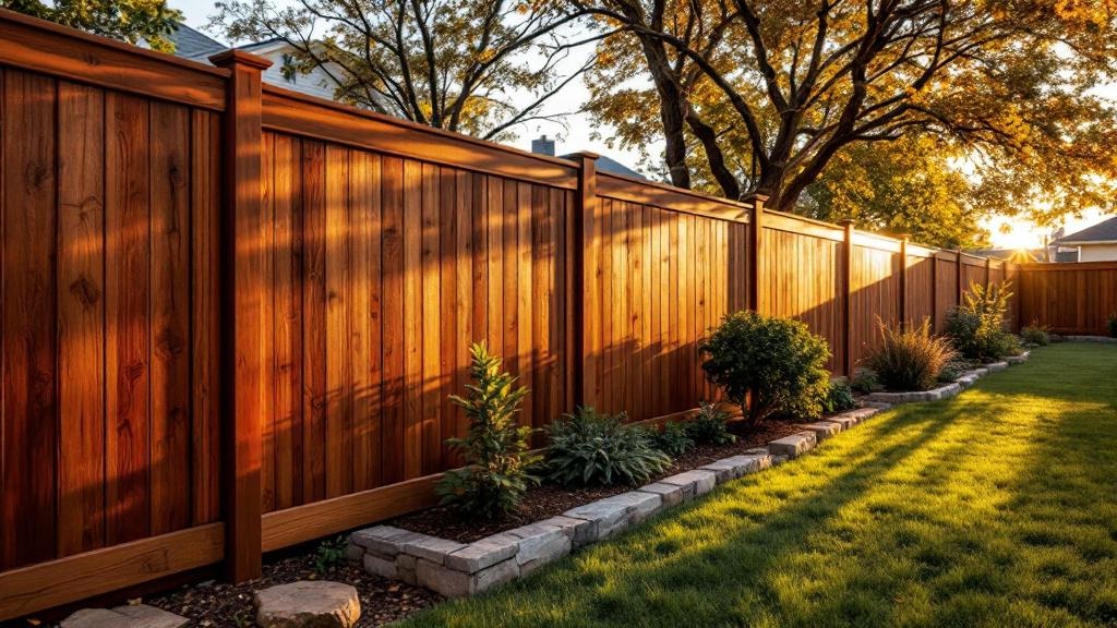 Dallas wood privacy fence contractor - quality Redwood work