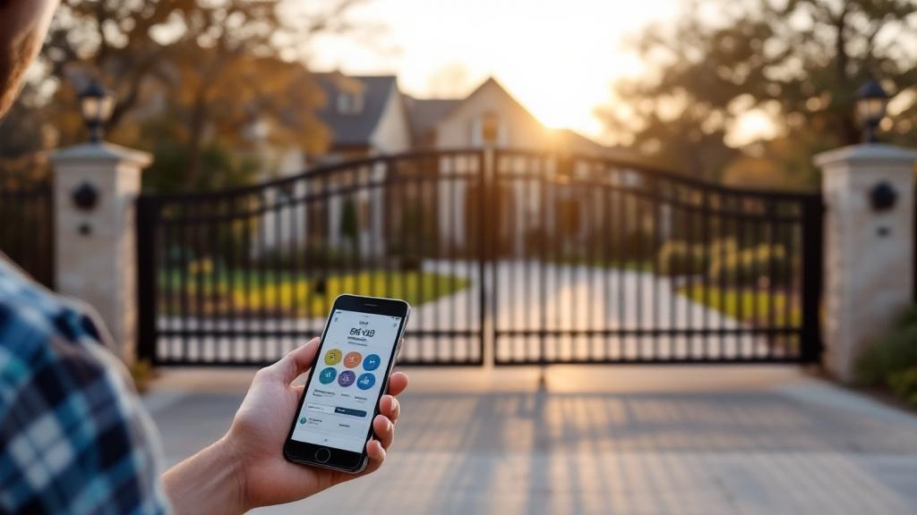 Austin automatic gate contractor - quality aluminum work