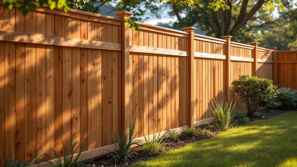Charlotte wood privacy fence contractor - quality Pressure-Treated Pine work