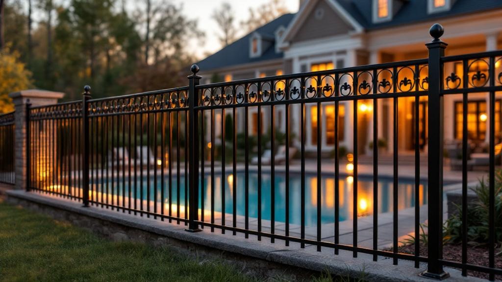 Nashville aluminum fence contractor - quality aluminum work